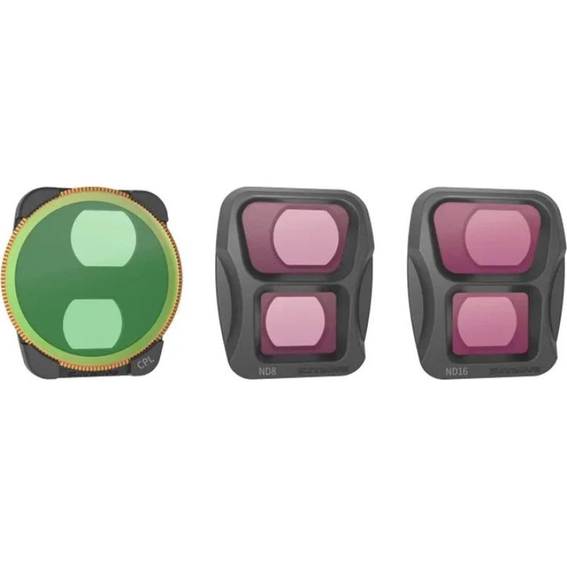 Sunnylife Set of 3 Sunnylife A3-FI685 filters with adjustable CPL, CPL+ND8+ND1