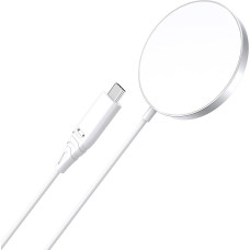Choetech T518 Magnetic Wireless Charger 15W (white)