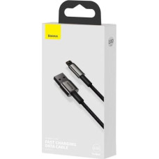 Baseus Lightning Tungsten series cable 2.4A, 1m Black (CALWJ-01)