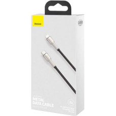 Baseus Type-C - Lightning Cafule Series Metal data cable PD 20W 1m Black (CATLJK-A01)