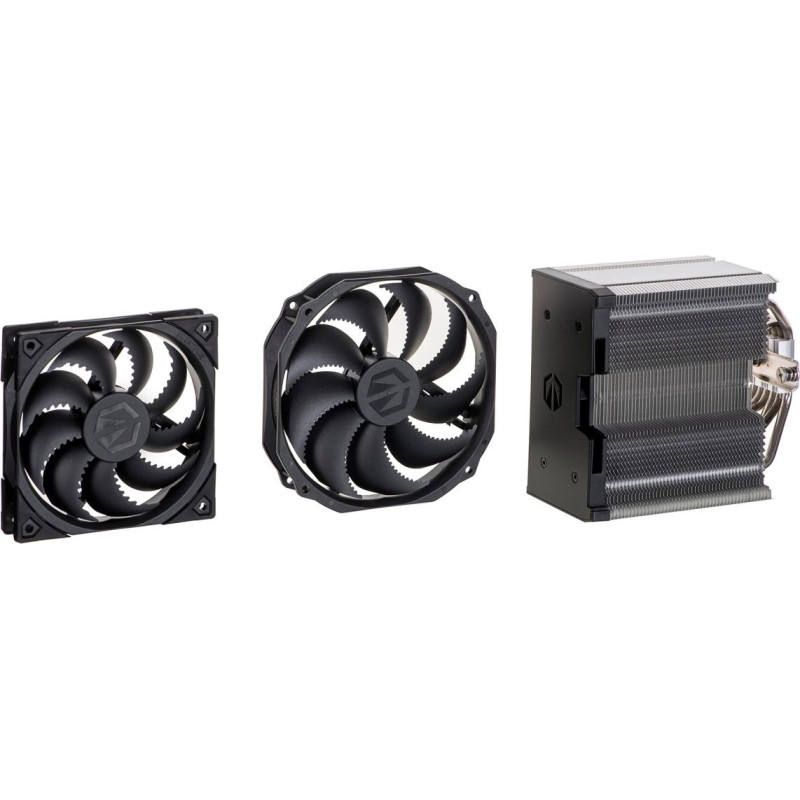 Endorfy FORTIS 5 DUAL FAN SPC307 CPU cooling PC Fan Radiator 14/12 cm Black