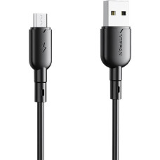 Vipfan USB to Micro USB cable VFAN Colorful X11, 3A, 1m (black)