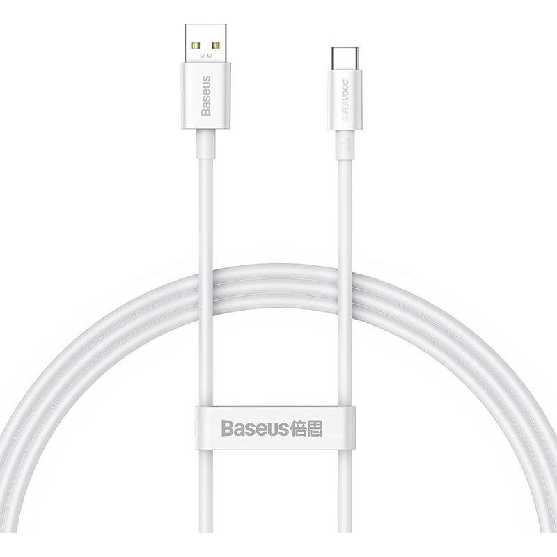 Baseus Superior Series Cable USB to USB-C, 65W, PD, 1m (white)