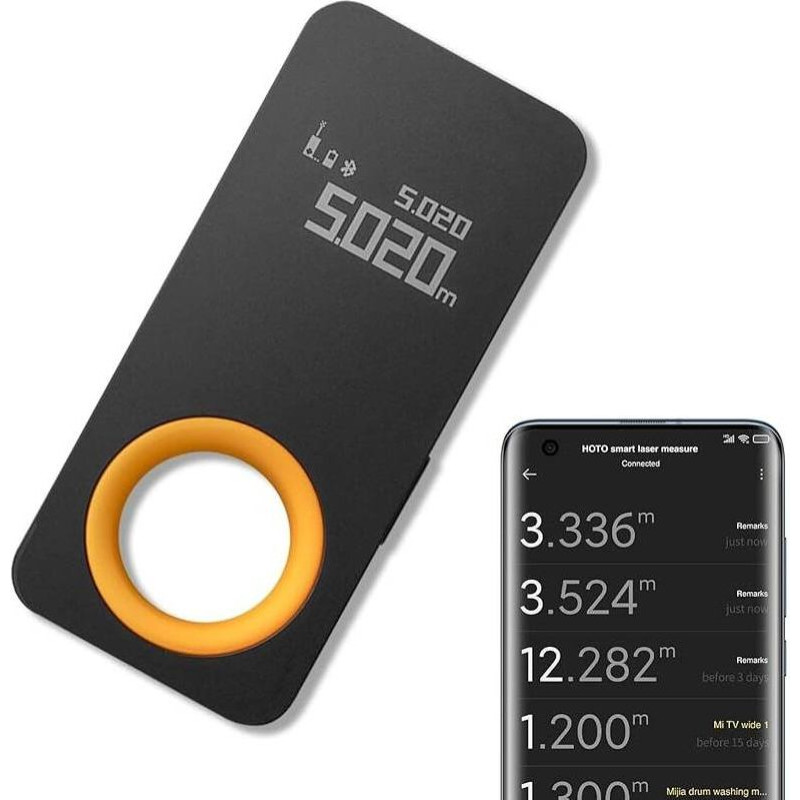 Hoto Smart Laser Measure HOTO QWCJY001 (Bluetooth, OLED, 30m)