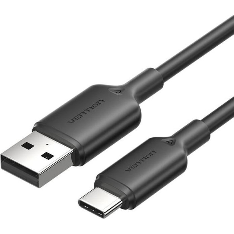Vention USB 2.0 A to USB-C 3A cable Vention CTQBF 1M (black)