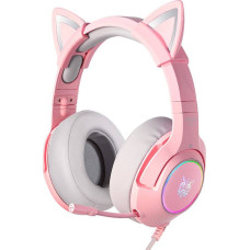 Onikuma K9 Pink RGB Gaming Headphones