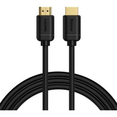 Baseus Video Cable High definition Series HDMI To HDMI 4K 60 Hz, 3D HDR, 18 Gbps, 2m Black (CAKGQ-B01)
