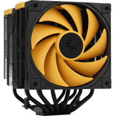 Deepcool AK620 Zero Dark Zoria Processor Air cooler 12 cm Black, Yellow 1 pc(s)