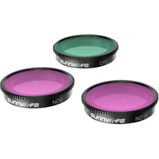 Sunnylife Set of 3 filters CPL+ND8+ND16 Sunnylife for Insta360 GO 3/2