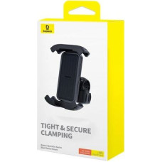 Baseus Phone Holder QuickGo Series for Bike, Scooter, Moped (5.7 - 7.2 inch), Black (C40561500113-00)