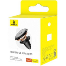Baseus Car Mount Magnetic Car Phone Holder 360 Degree with Cable clip, Black/ Rosegold (C40141201G13-00)
