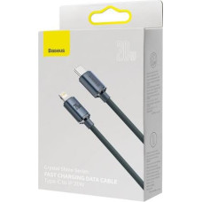Baseus Type-C - Lightning cable, Crystal Shine Series Fast Charging Data Cable 20W 1.2m Black (CAJY000201)