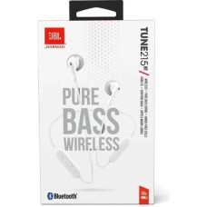 JBL Tune 215 Bluetooth In-Ear Wireless Headphones White EU