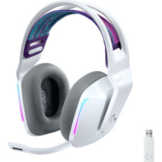 Logitech Słuchawki Logitech G733 Lightspeed Białe (981-000883)
