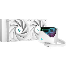 Deepcool LT520 chłodzenie wodne AiO, 240mm - biały