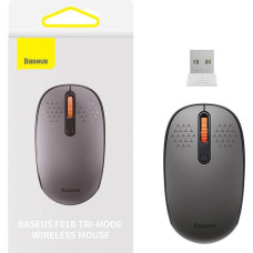 Baseus Wireless mouse Baseus F01B Tri-mode 2.4G BT 5.0 1600 DPI (frosted grey)