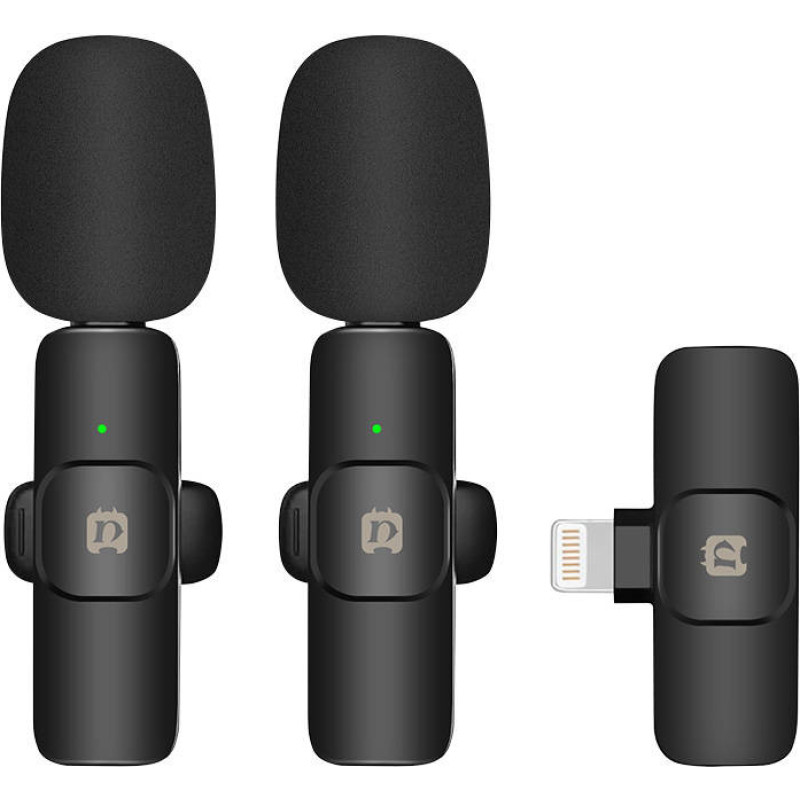 Puluz PU3150B Lavalier Wireless Microphone Lightning Type.