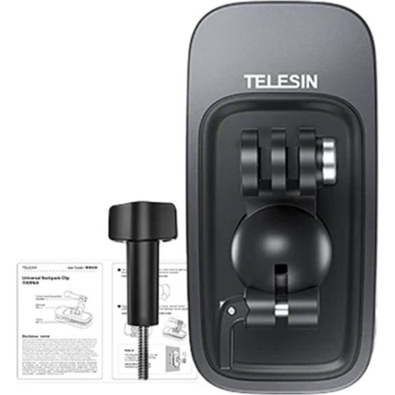 Telesin Backpack clip mount Telesin for sports cameras (GP-JFM-009)