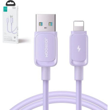 Joyroom USB - Lightning Cable Multi-Color Series A14, 480mb/s, 2.4A, 1.2m, Purple (S-AL012A141P)