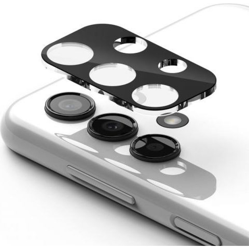 Ringke Galaxy A13 4G Camera Protector Full Cover Glass package (3 pcs) Black