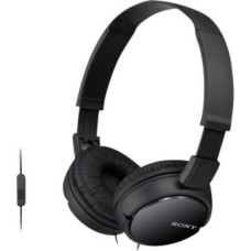 Sony MDR-ZX110 Wired On-Ear Foldable Headphones Black EU