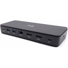 I-Tec Thunderbolt4 2x Display Docking Station Gen3 7x USB, 2.5 GLAN PowerDelivery 92 W kabel TB4 1m