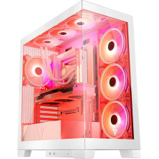 Modecom Volcano SPACE APEX ARGB MIDI Midi Tower White