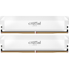 Crucial Pro Overclocking 32GB [2x16GB 6400MHz DDR5 CL38 UDIMM] biała