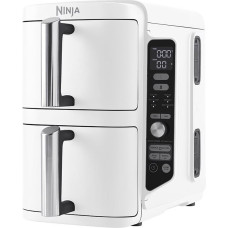 Ninja Foodi Vertical Double Drower Smart Air Fryer 9.5L White EU SL400EU