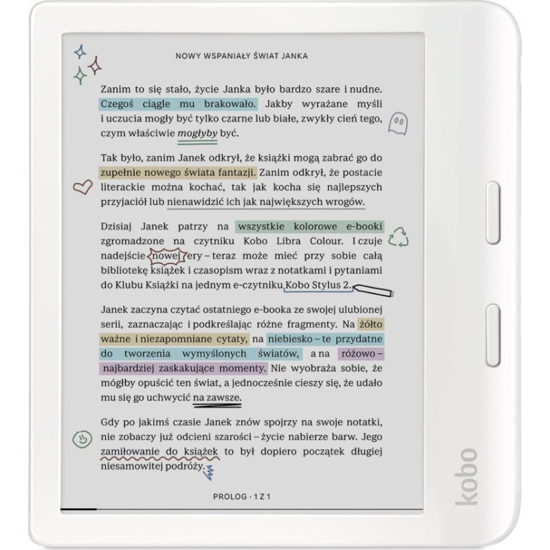 Kobo Libra Colour Biały