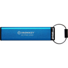 Kingston IronKey Keypad 200 128GB USB-C AES Encrypted