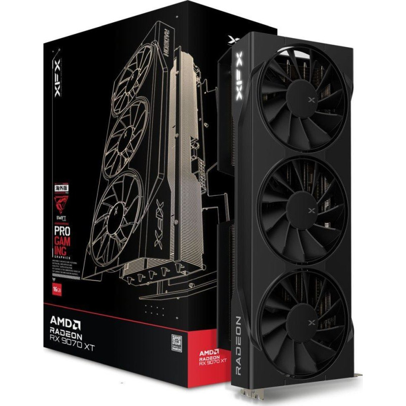 XFX Radeon RX 9070 XT Swift 16GB GDDR6