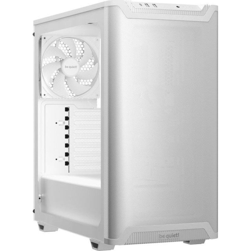Be Quiet! Pure Base 501, airflow, biała, z oknem