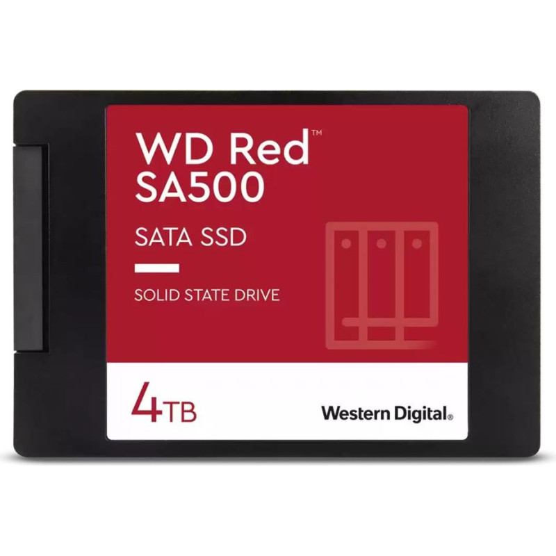 WD Western Digital Red WDS400T2R0A 4 TB 2.5" Serial ATA III 3D NAND