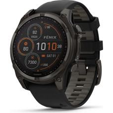 Garmin fenix 8 3.3 cm (1.3") 51 mm Digital 260 x 260 pixels Touchscreen Titanium Wi-Fi GPS (satellite)