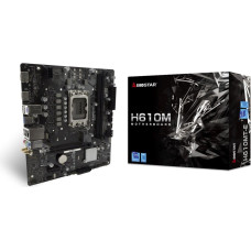 Biostar H610MT-E motherboard Intel H610 LGA 1700 micro ATX