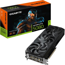 Gigabyte GeForce RTX 5080 WINDFORCE OC SFF 16G Graphics Card - 16GB GDDR7, 256bit, PCI-E 5.0, 2670MHz Core Clock, 3 x DP 2.1a, 1 x HDMI 2.1b, GV-N5080WF3OC-16GD