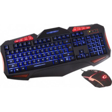 Esperanza EGK3000 Set Keyboard + wired backlit mouse