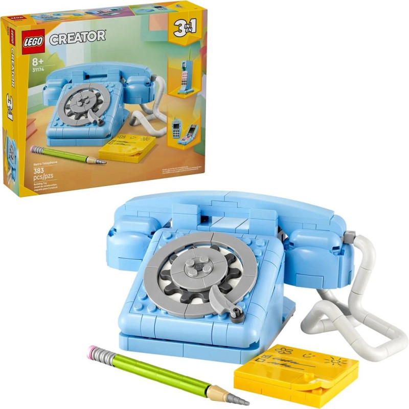 Lego CREATOR 3 IN 1 31174 Retro telefons