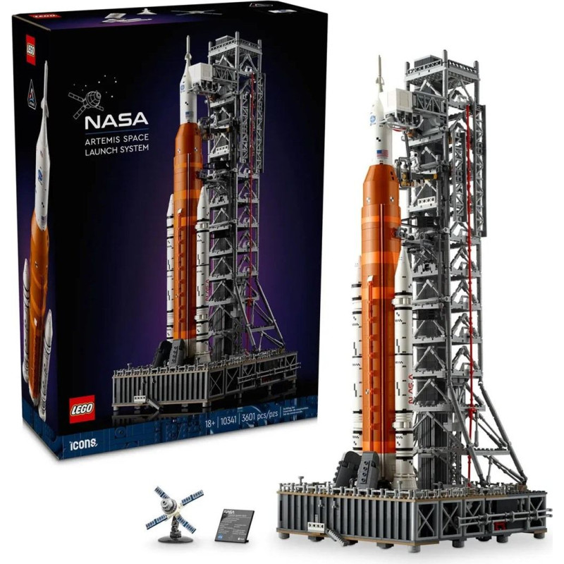 Lego ICONS 10341 NASA Artemis kosmosa palaišanas sistēma