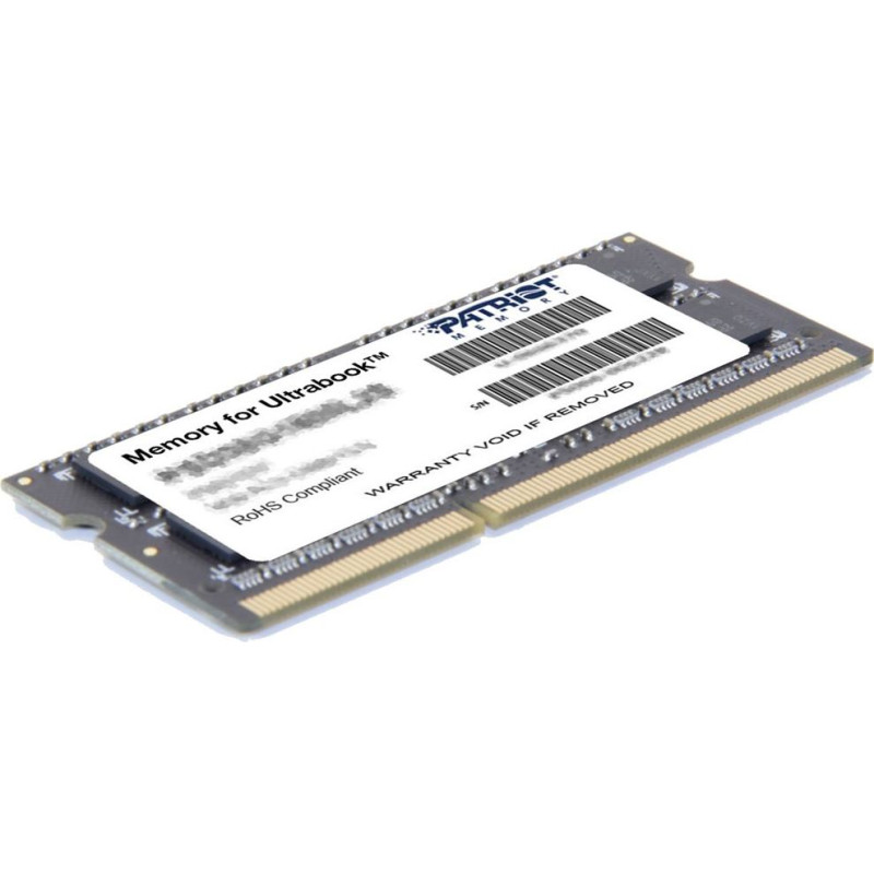 Patriot Memory 8GB DDR3 PC3-12800 (1600MHz) SODIMM memory module 1 x 8 GB