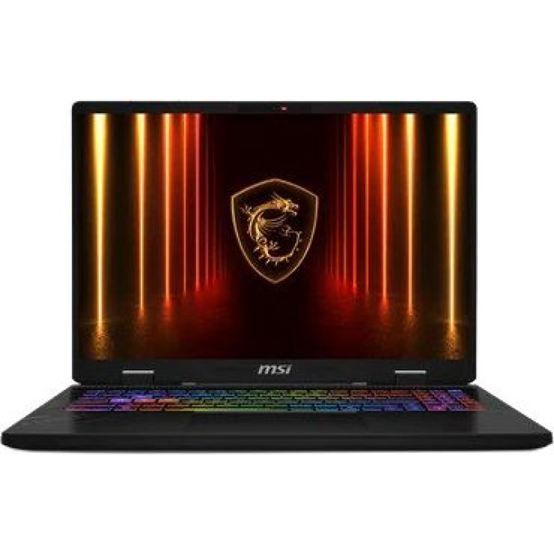 MSI Crosshair A16 HX D8WFKG-023XPL AMD Ryzen 7 8840HX Notebook 40,6 cm (16") Quad HD+ 16 GB DDR5-SDRAM 1 TB SSD NVIDIA GeForce RTX 5060 Wi-Fi 6E (802.11ax) NoOS Grey