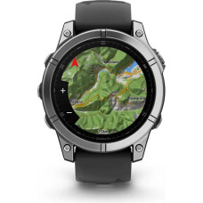 Garmin Fenix E 3.3 cm (1.3") AMOLED 47 mm Digital 416 × 416 pixels Touchscreen Stainless steel Wi-Fi GPS (satellite)