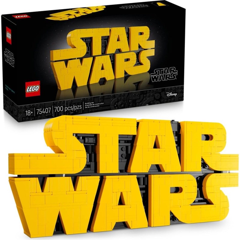 Lego STAR WARS 75407 No klucīšiem veidots Zvaigžņu karu logotips