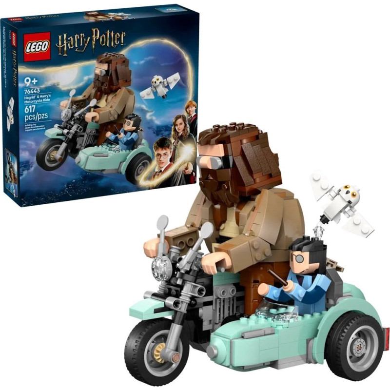 Lego HARRY POTTER 76443 Hagrida un Harija motocikla brauciens