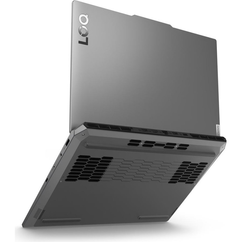 Lenovo LOQ AMD Ryzen&trade; 5 7235HS Laptop 39.6 cm (15.6") Full HD 16 GB DDR5-SDRAM 512 GB SSD NVIDIA GeForce RTX 3050 Wi-Fi 6 (802.11ax) NoOS Grey