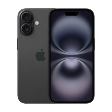 Apple iPhone 16 128GB Melns ES