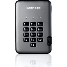 Istorage diskAshur PRO2 zewnętrzny dysk twarde 500 GB 5400 RPM 2.5'' USB Typu-A 3.2 Gen 1 (3.1 Gen 1) Czarny