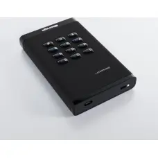 Istorage Dysk zewnętrzny HDD iStorage iStorage diskAshur3 HDD zewnętrzny dysk twarde 500 GB USB Type-C 3.2 Gen 1 (3.1 Gen 1) Czarny